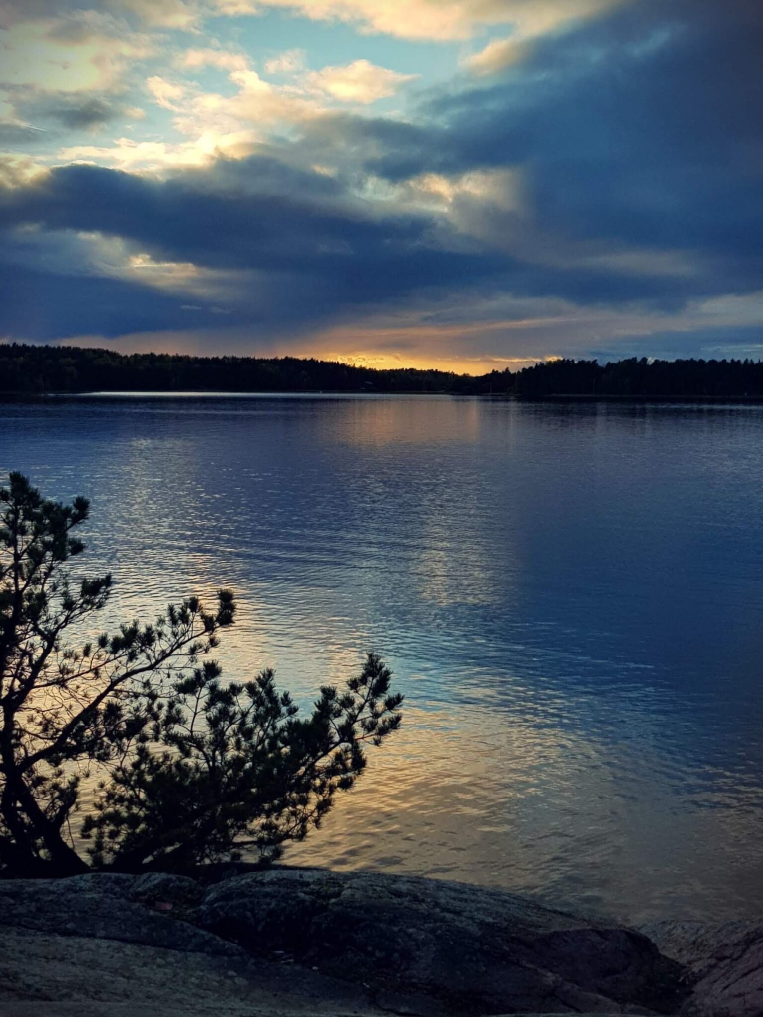 Natur blått blått Begravingsbyrå Enskede